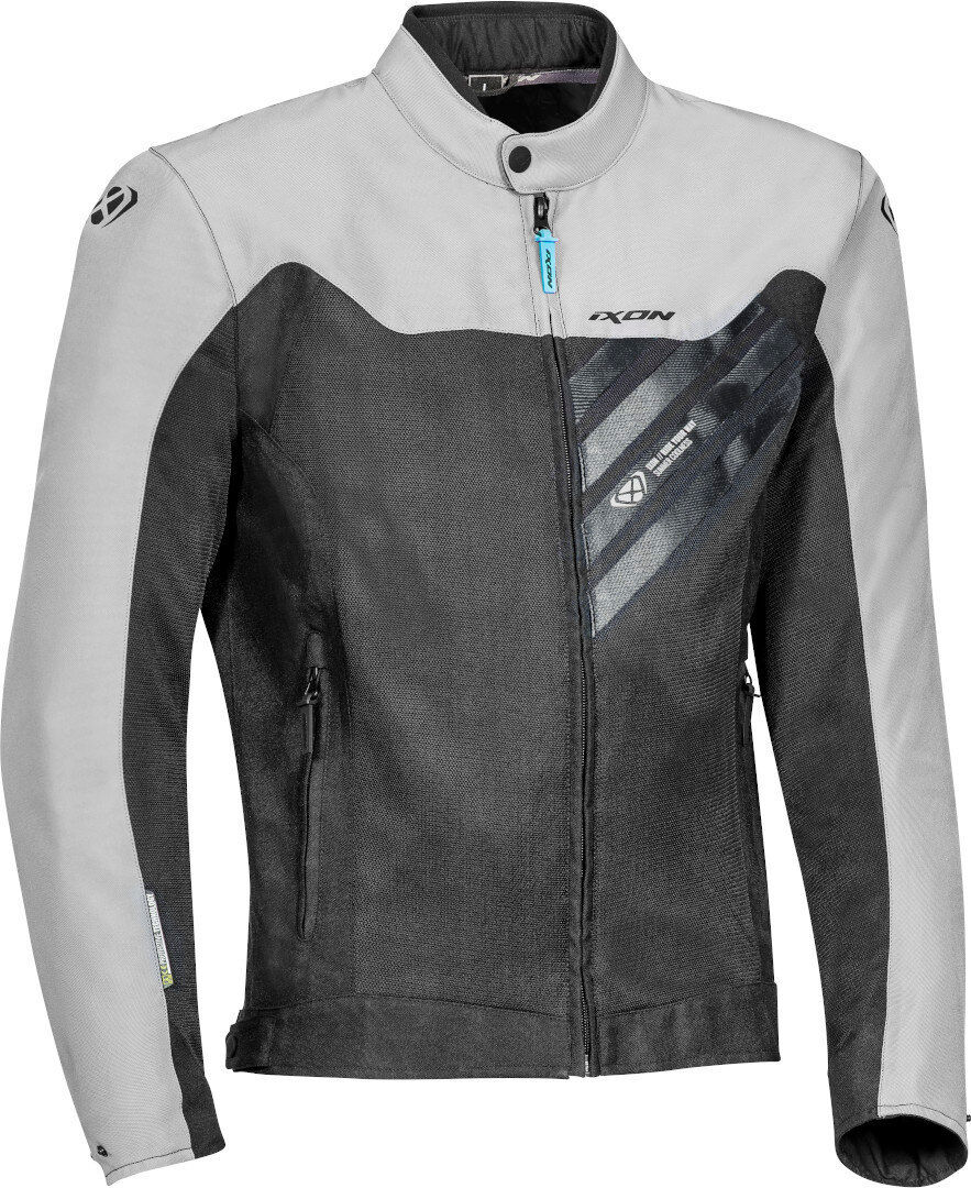 Ixon Orion Chaqueta textil para motocicletas - Negro Gris (3XL)