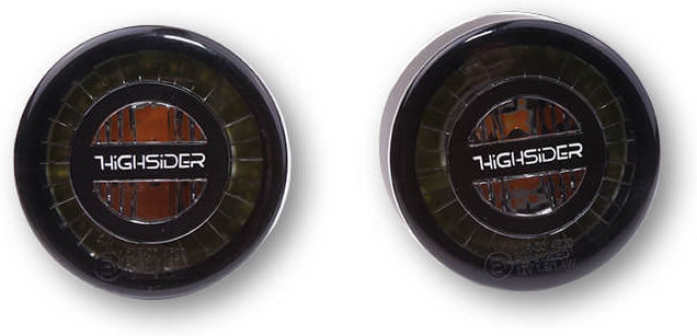 HIGHSIDER ROCKET LED señal de giro / luz de posición - Negro