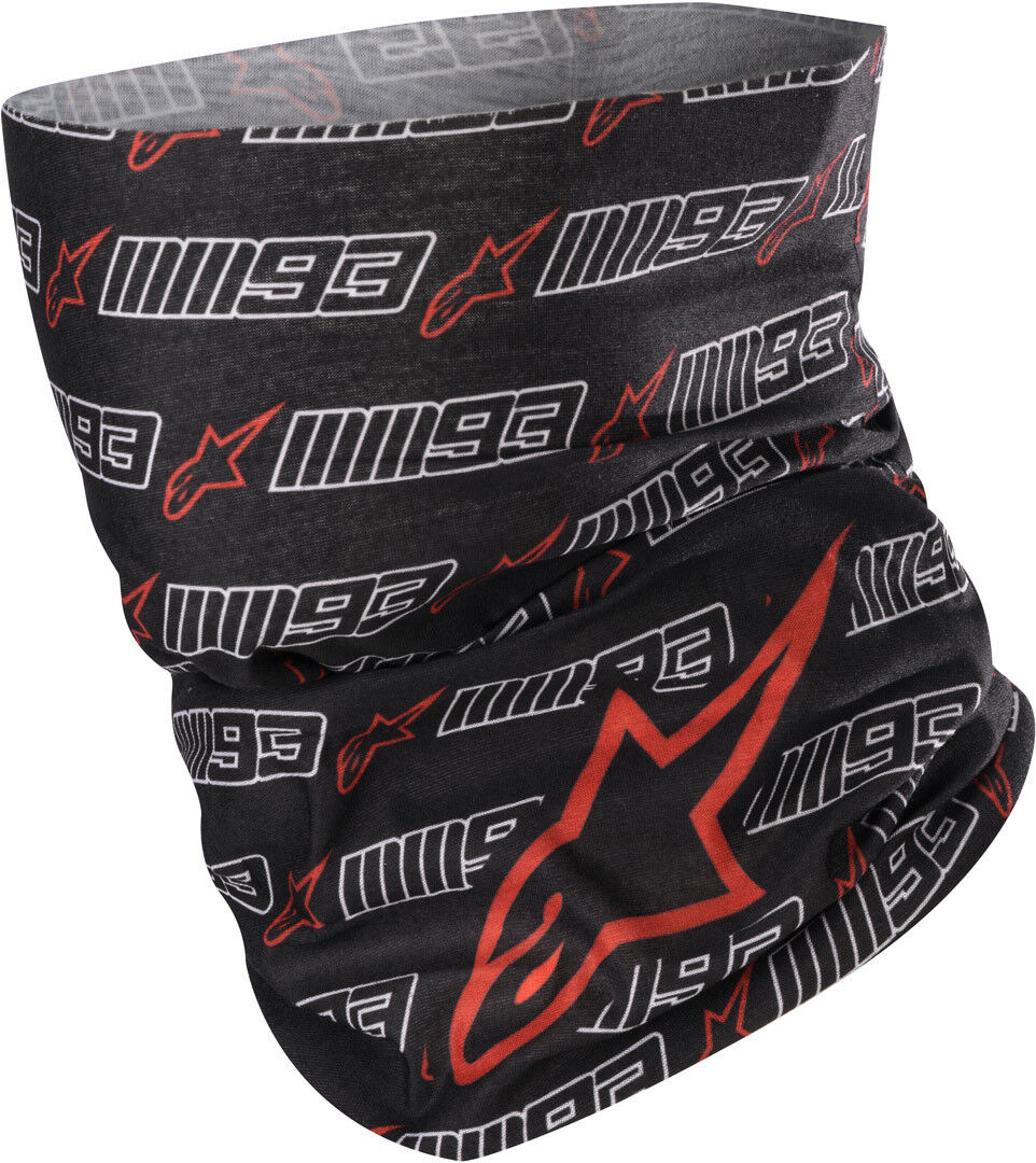 Alpinestars MM93 Pattern Ropa multifuncional para la cabeza - Negro Blanco (un tamaño)