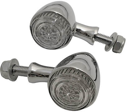 HIGHSIDER LED luz trasera, luz de freno, unidad de señal de giro COLORADO - Plata (70 mm)