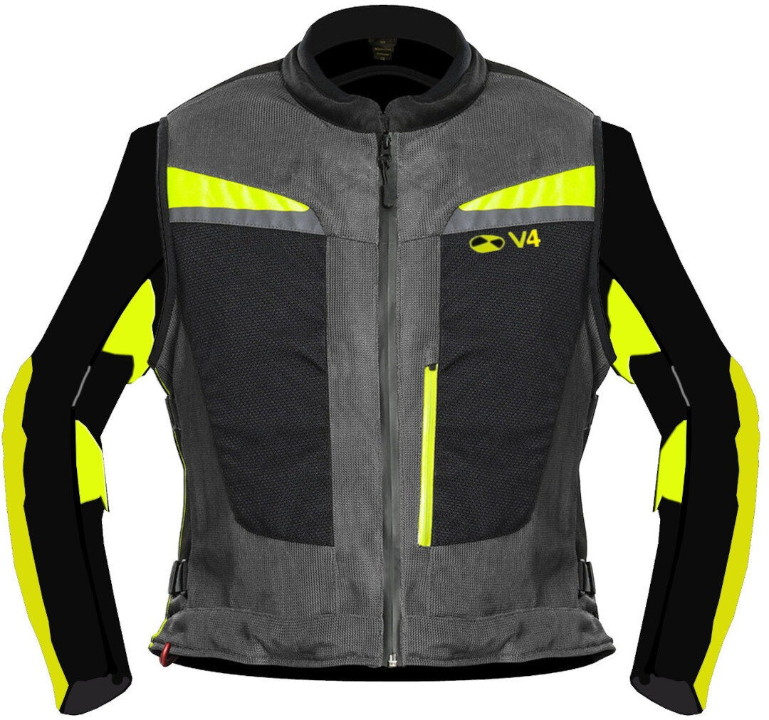 Motoairbag MAB v4.0 Airbag Chaqueta - Gris (2XL 3XL)