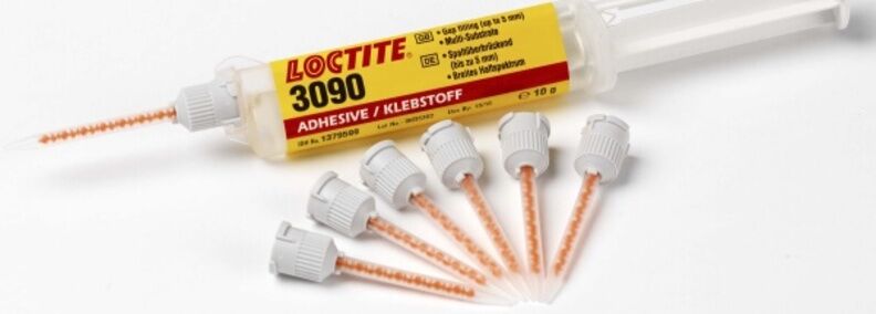 LOCTITE Dos componentes cianoacrilato pegamento 3090 - jeringa 10g - transparent