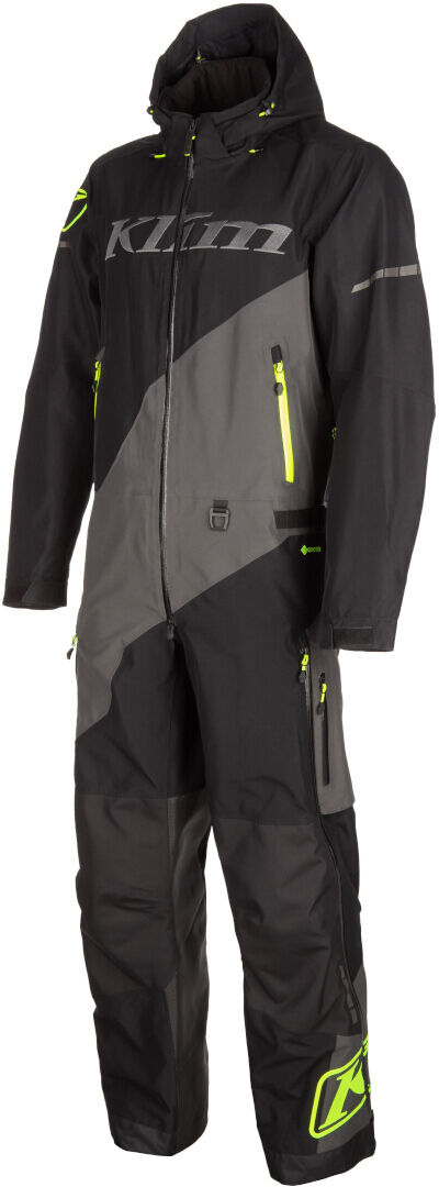 Klim Scout Traje de moto de nieve de una pieza - Negro Gris