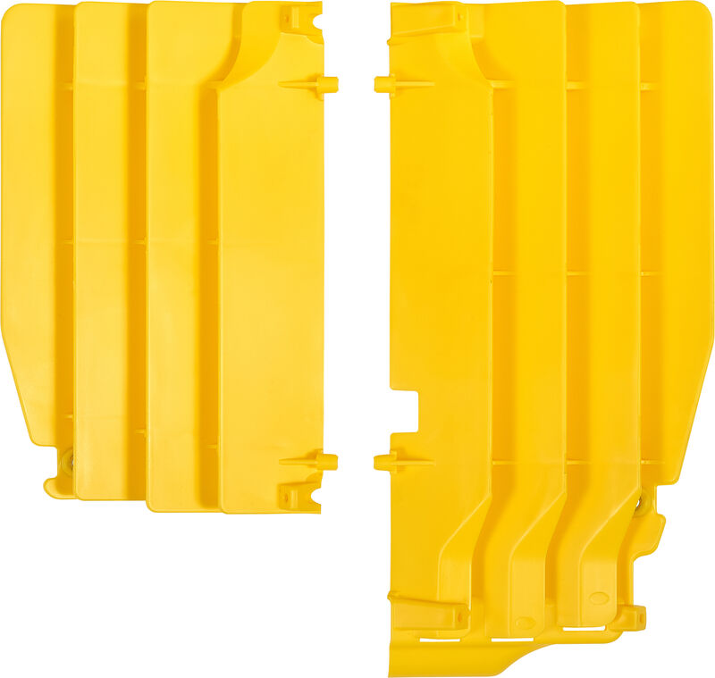 POLISPORT Funda de radiador amarilla Suzuki RM-Z450 -