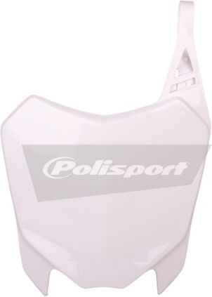 POLISPORT Placa frontal blanca Honda CRF110F -