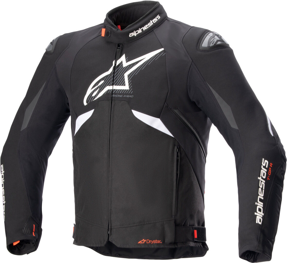 Alpinestars T-GP R V3 Drystar chaqueta textil impermeable para motocicletas - Negro Blanco (3XL)