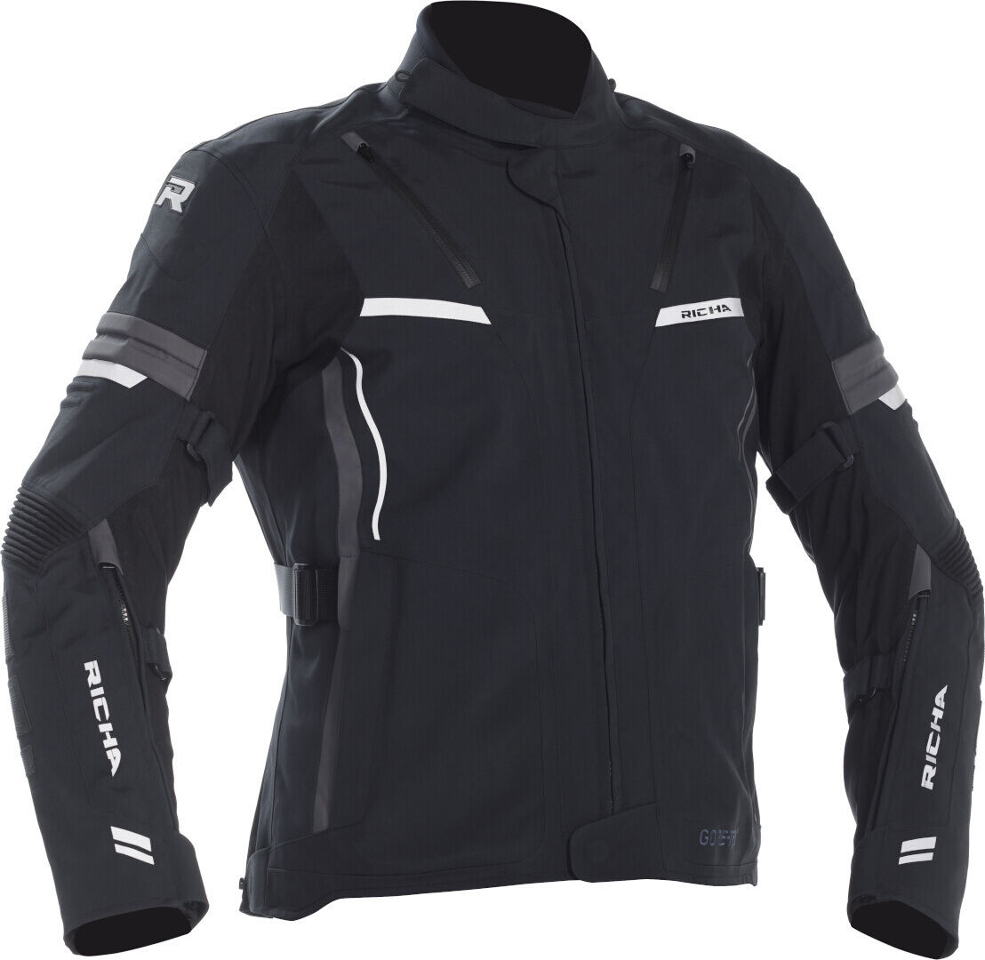 Richa Arc Gore-Tex chaqueta textil impermeable para motocicletas - Negro (M)