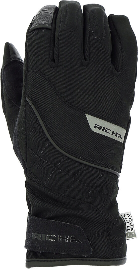 Richa Tina 2 Guantes de moto impermeables para mujer - Negro (S)