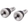 HIGHSIDER AKRON-LS Bar End Weights - Plata