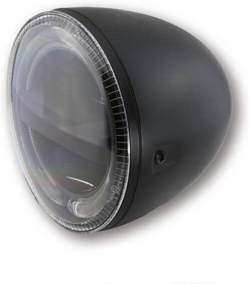 HIGHSIDER 5 3/4 pulgadas LED headlight CIRCLE, negro - Negro