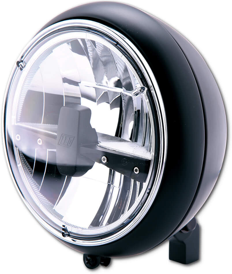 HIGHSIDER 7 pulgadas LED foco YUMA 2 TYP 3, negro - Negro