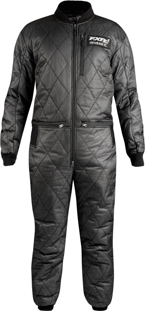 FXR Monosuit F.A.S.T. Insulated Forro interior del traje de moto de nieve de una pieza - Negro (XS)