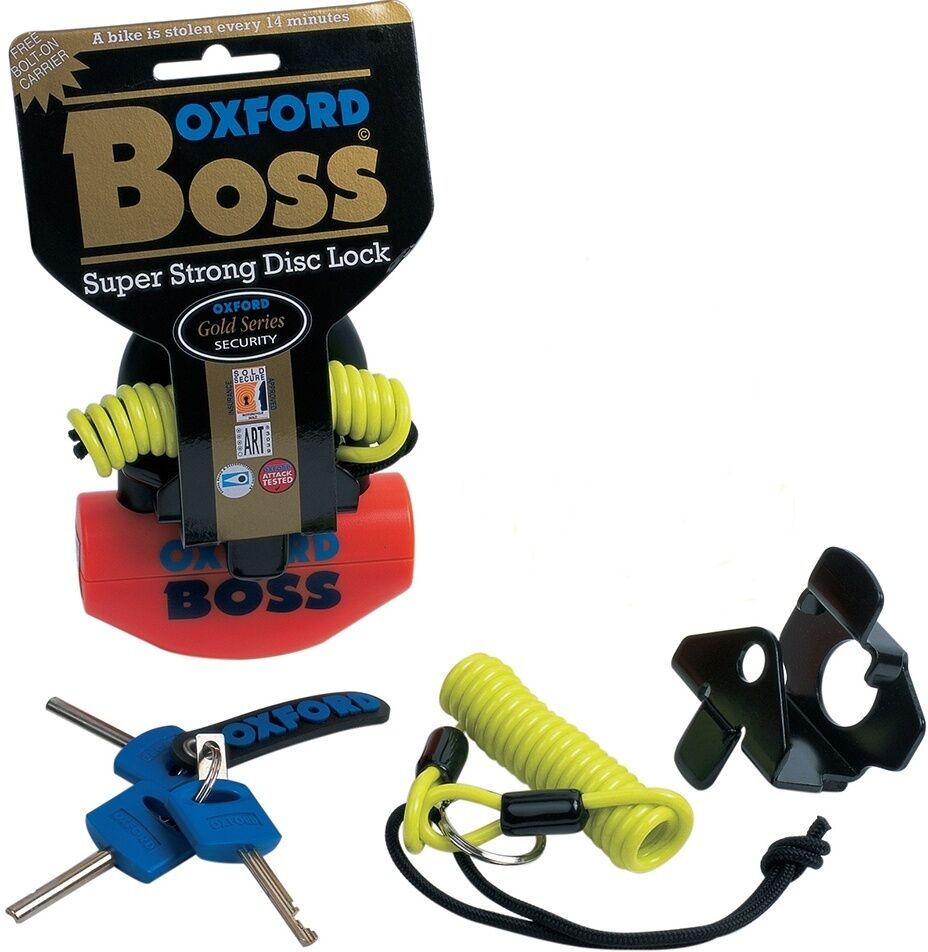 Oxford Boss 12,7mm Bloqueo de disco Oxford Boss 12,7mm Bloqueo de disco