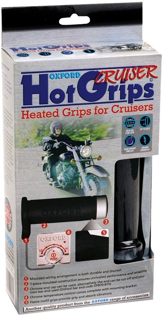 Oxford Essential Cruiser Empuñaduras calentadas Oxford Essential Cruiser Empuñaduras calentadas