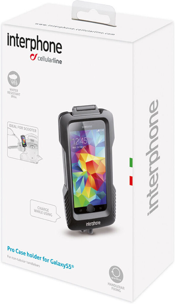 Interphone GALAXY S5 Holder - Non Tubular Interphone GALAXY S5 Holder - Non Tubular
