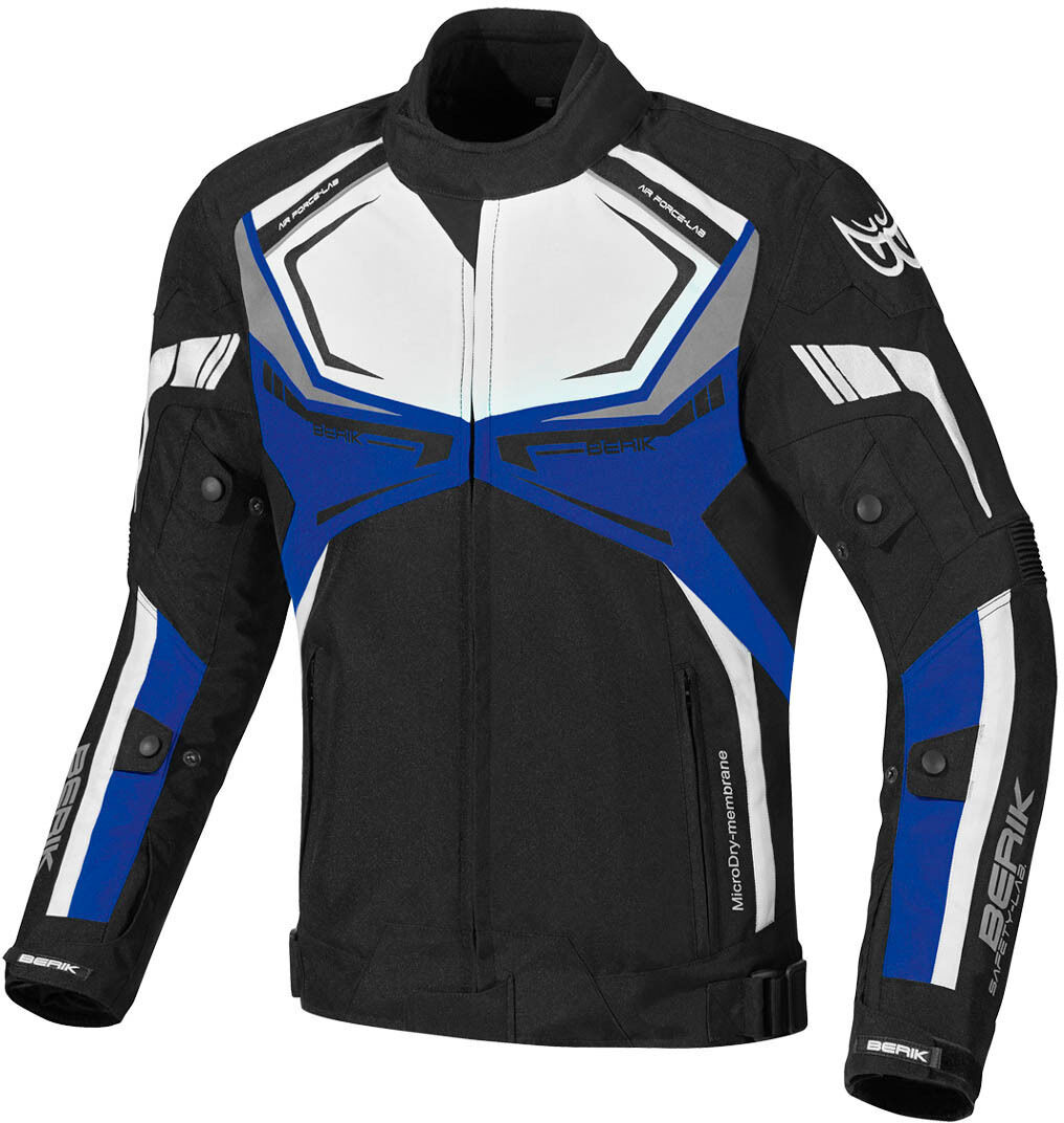 Berik Radic Chaqueta textil impermeable para motocicletas Berik Radic Chaqueta textil impermeable para motocicletas