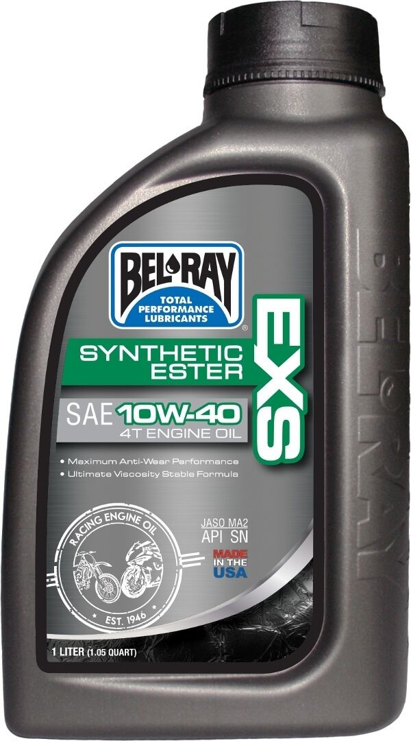 Bel Ray Bel-Ray EXS 10W-40 1 litro de aceite de motor Bel Ray Bel-Ray EXS 10W-40 1 litro de aceite de motor