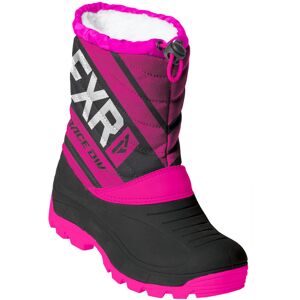 FXR Octane Botas de Invierno para Niños - Negro Rosa (29)