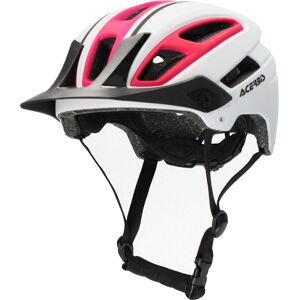 Acerbis Doublep Casco MTB - Blanco Rosa (S M 52 58)