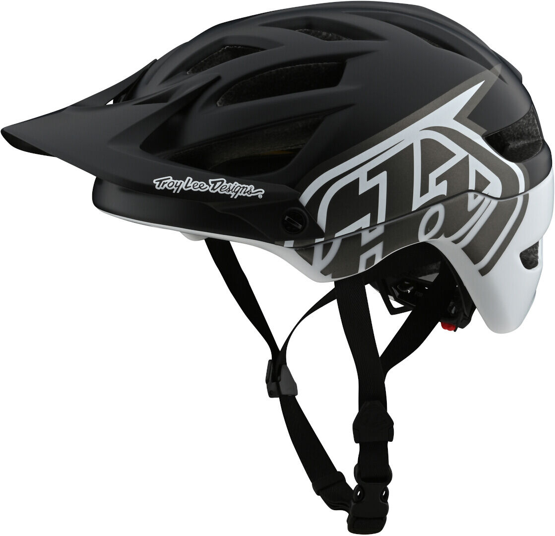 Lee A1 Classic Casco de bicicleta - Negro Blanco (XL 2XL)