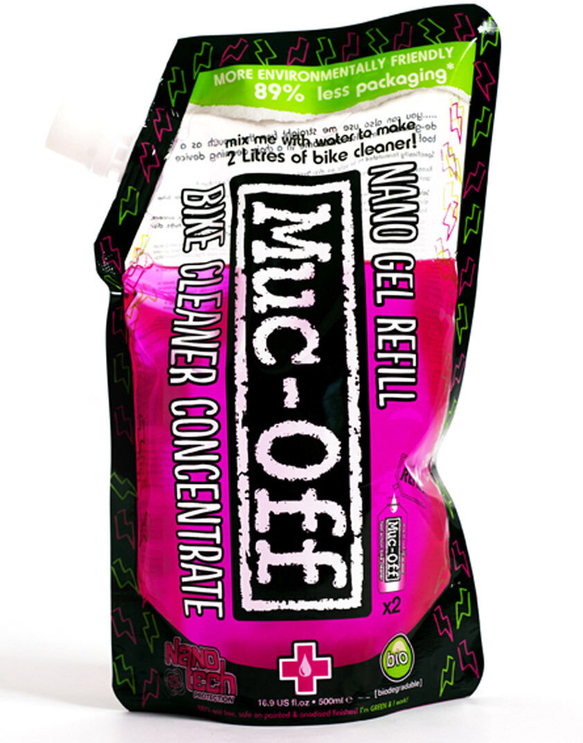 Muc-Off Nano Gel 500ml Limpiador de bicicletas -