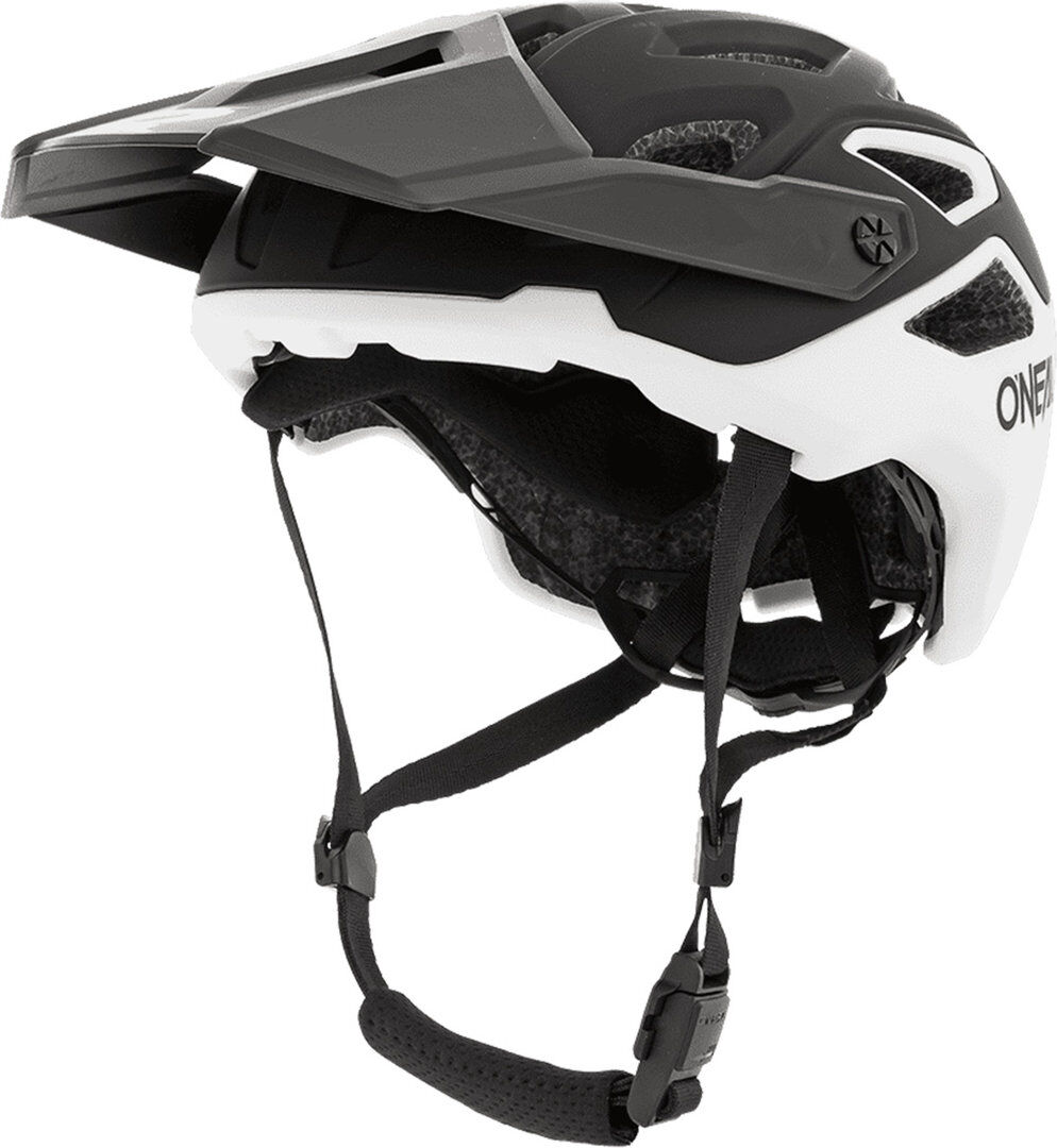 Oneal Pike 2.0 Solid Casco de bicicleta - Negro Blanco (L XL)