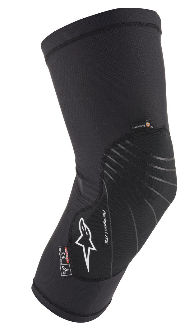 Alpinestars Paragon Lite Protectores de Rodilla Juveniles - Negro (S M)