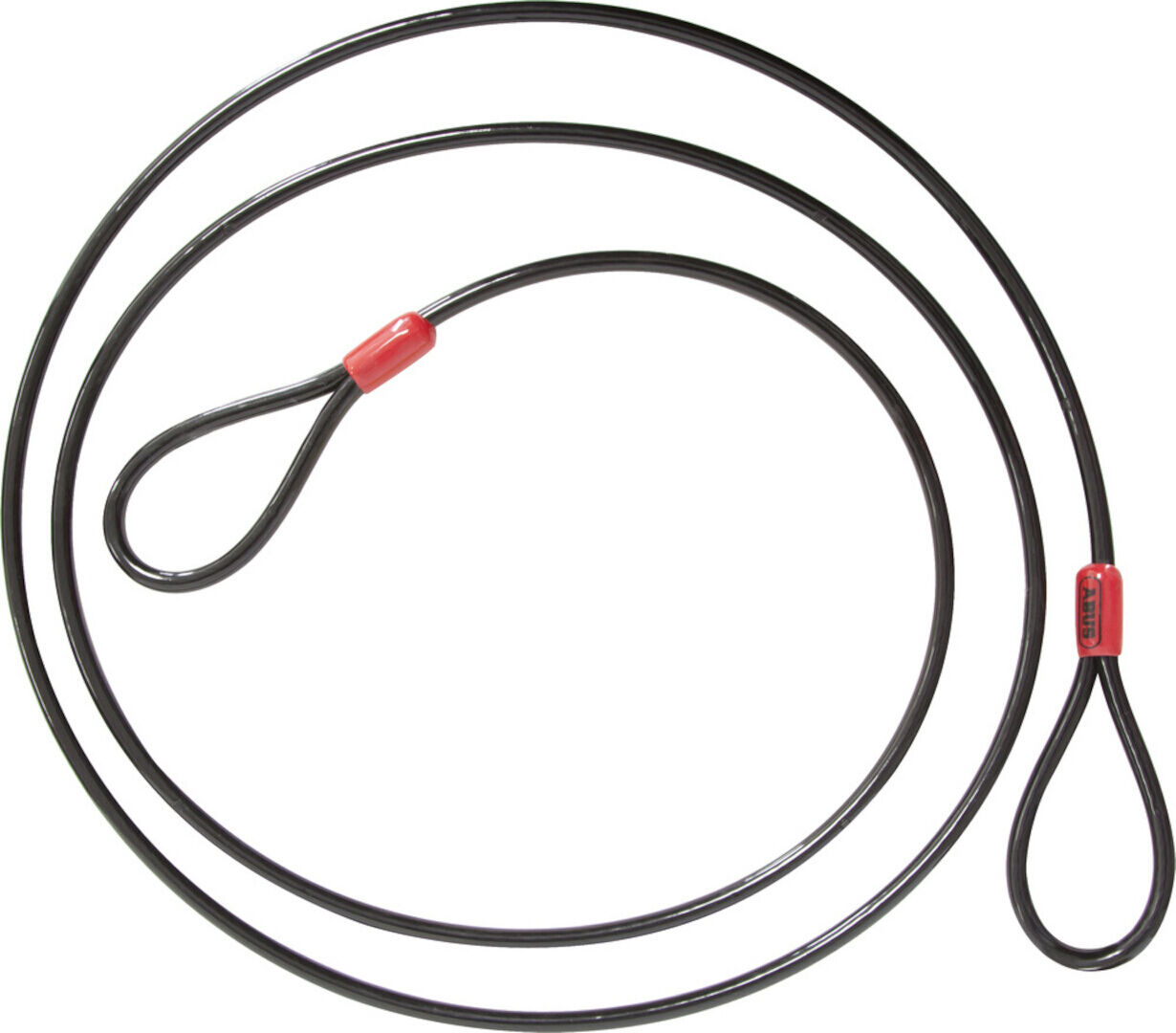 Abus Cobra Cable de acero - Negro (180 cm)