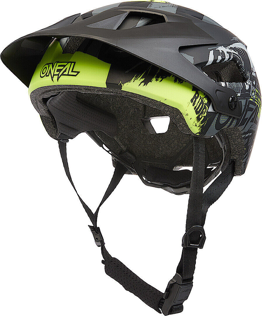 Oneal Defender Ride V.22 Casco de bicicleta - Negro Gris (L XL)