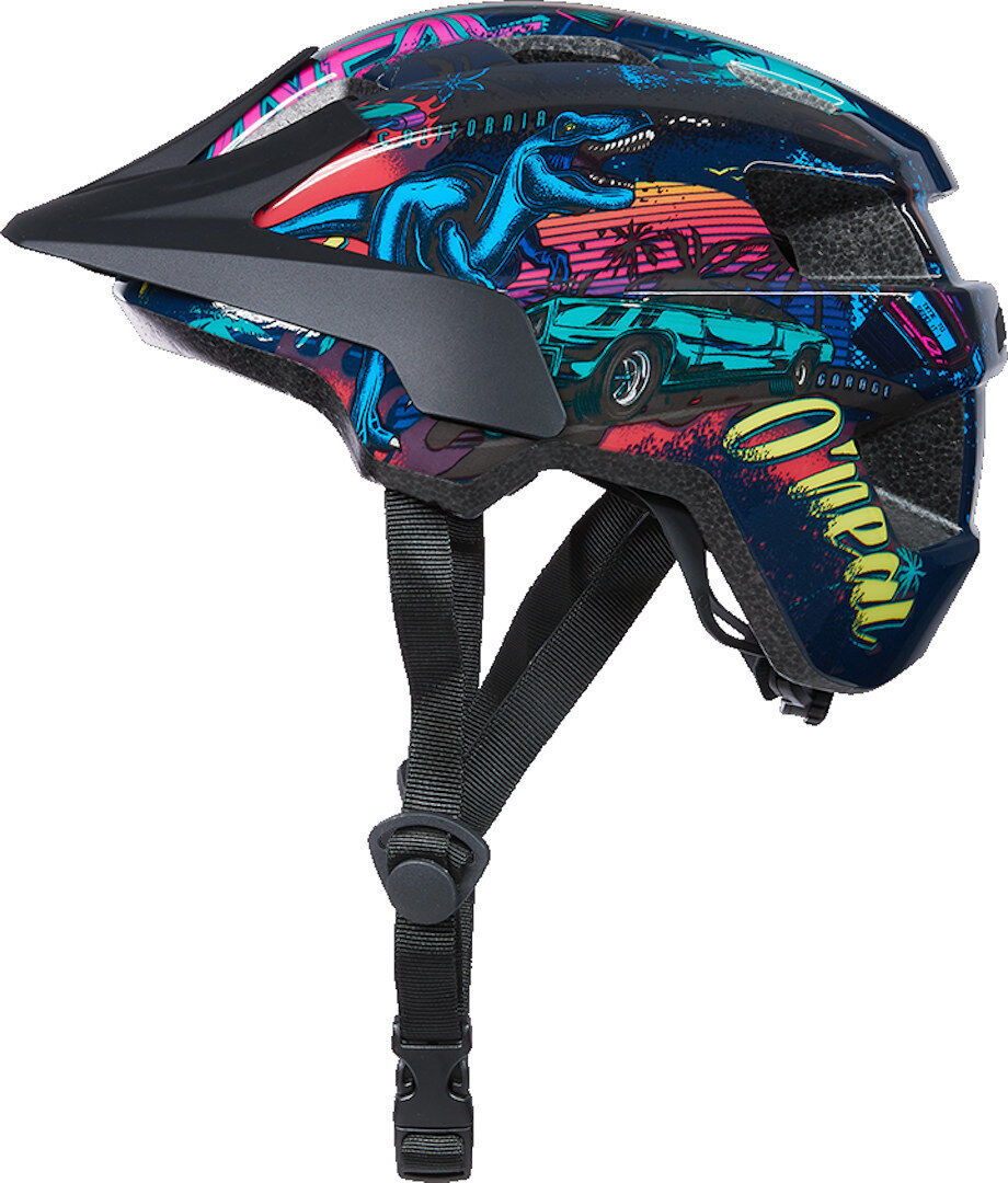 Oneal Flare Rex V.22 Casco de bicicleta juvenil - Multicolor (un tamaño)