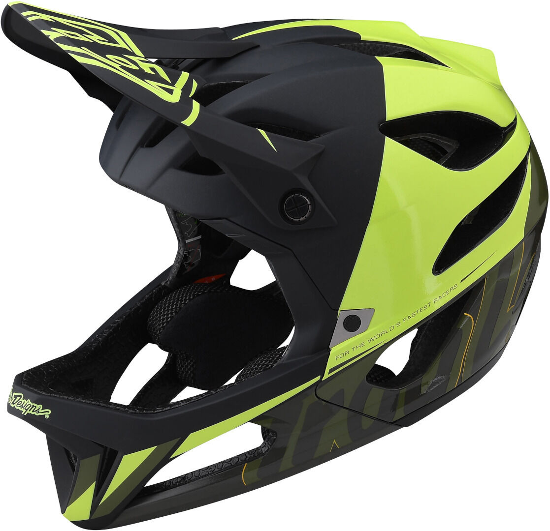 Lee MIPS Stage Nova Casco de descenso - Amarillo (M L)