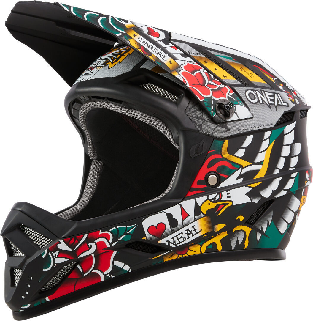 Oneal Backflip Inked Multi Casco de descenso - Multicolor (L)