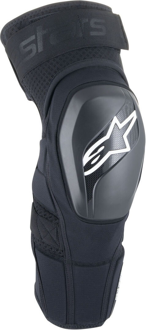 Alpinestars A-IMPACT PLASMA ELITE SHIELD Rodilleras para bicicletas - Negro (XL)