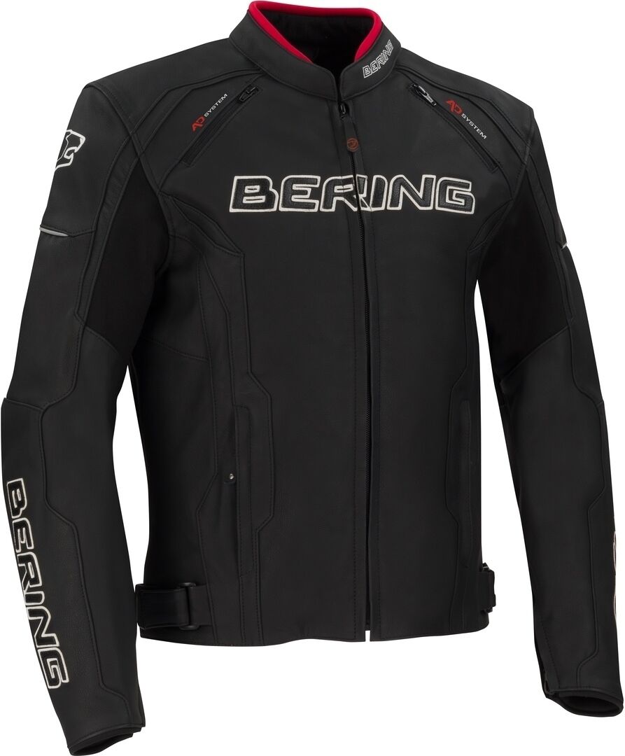 Bering Borg Chaqueta de cuero de motocicleta Bering Borg Chaqueta de cuero de motocicleta