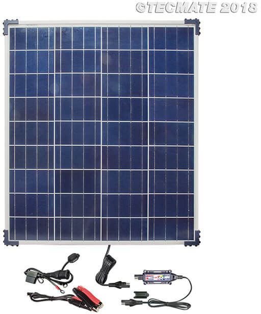 OPTIMATE Cargador de panel solar 80 W TM523-8 -