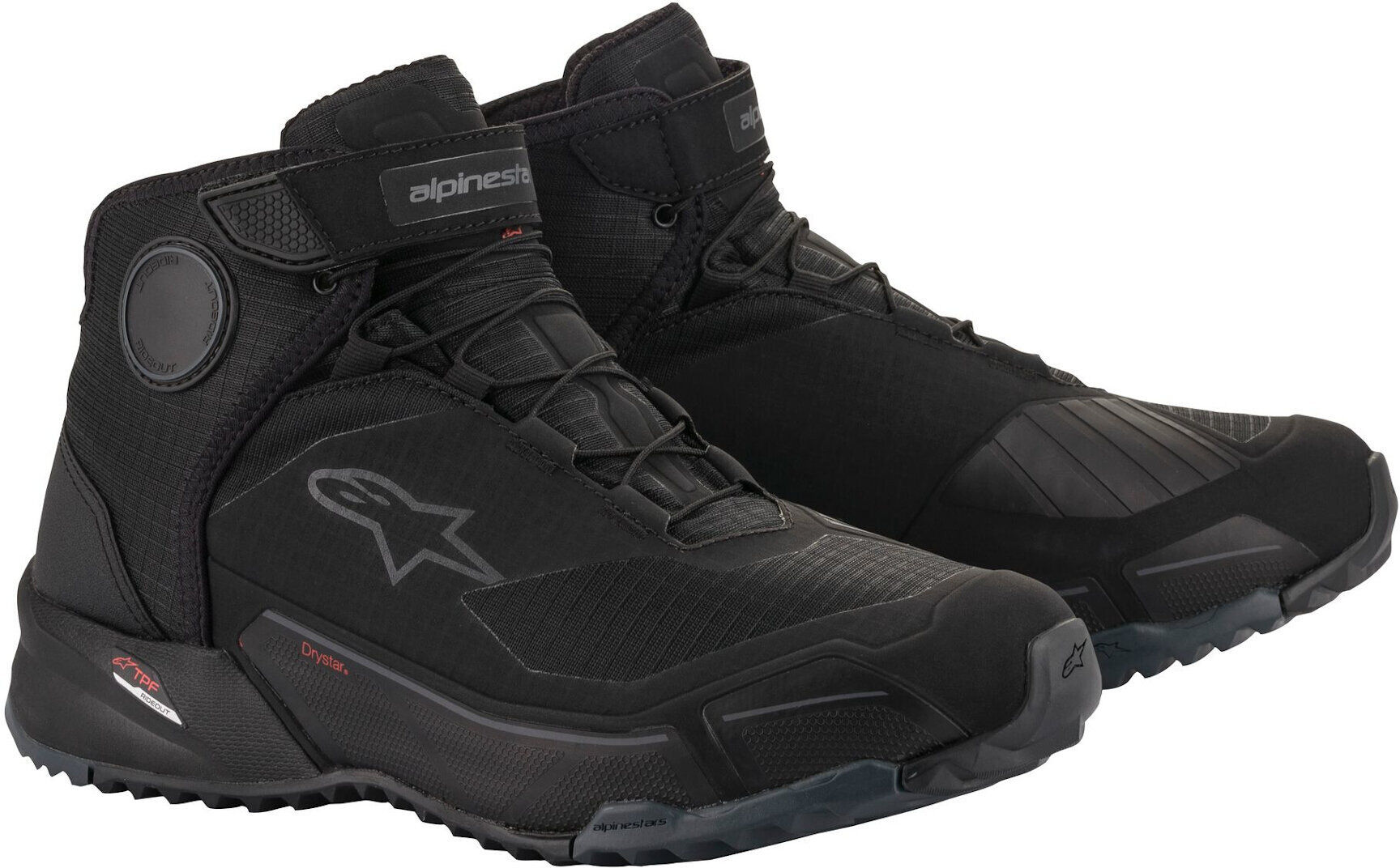 Alpinestars CR-X Drystar Zapatos de moto - Negro (42 43)