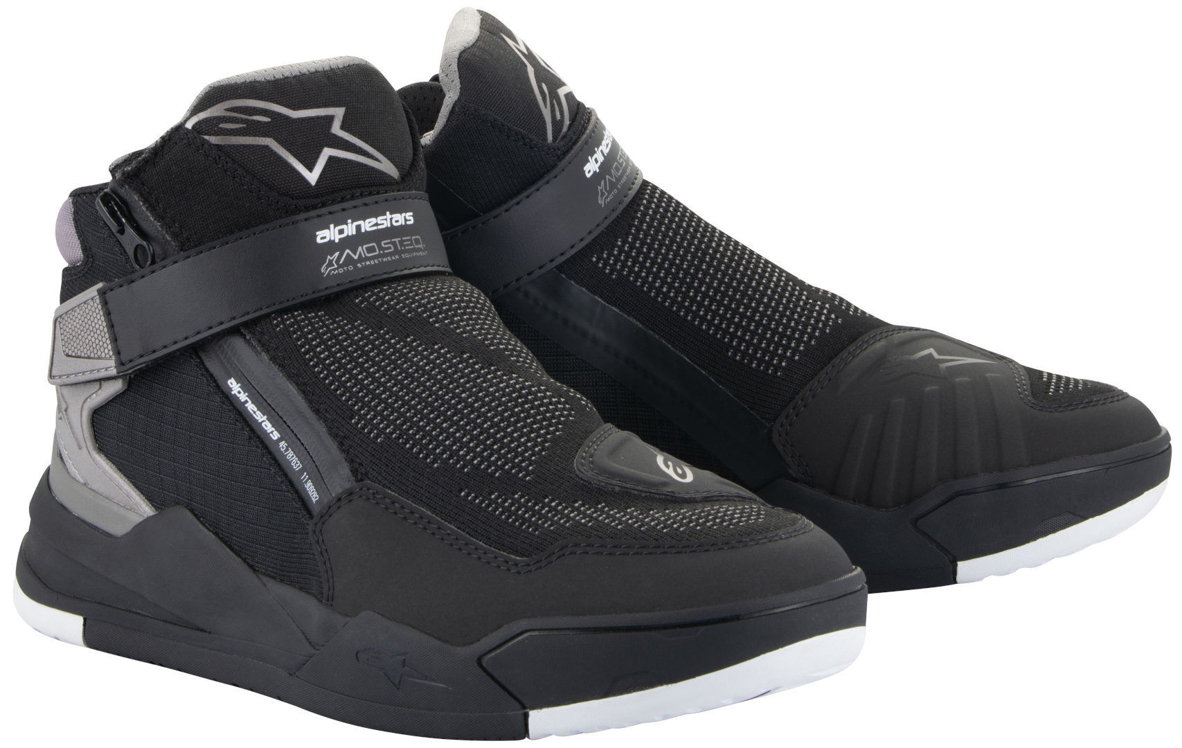 Alpinestars Speedflight Street Zapatos de moto - Negro Gris (48)