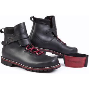 Stylmartin Red Rebel Zapatos de motocicleta - Negro Rojo (42)