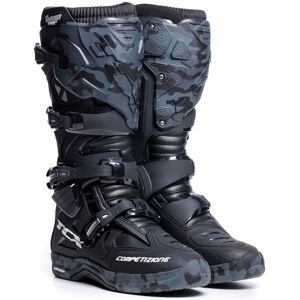 TCX Comp Evo 2 Michelin 2023 Botas de motocross - Negro Gris (44)