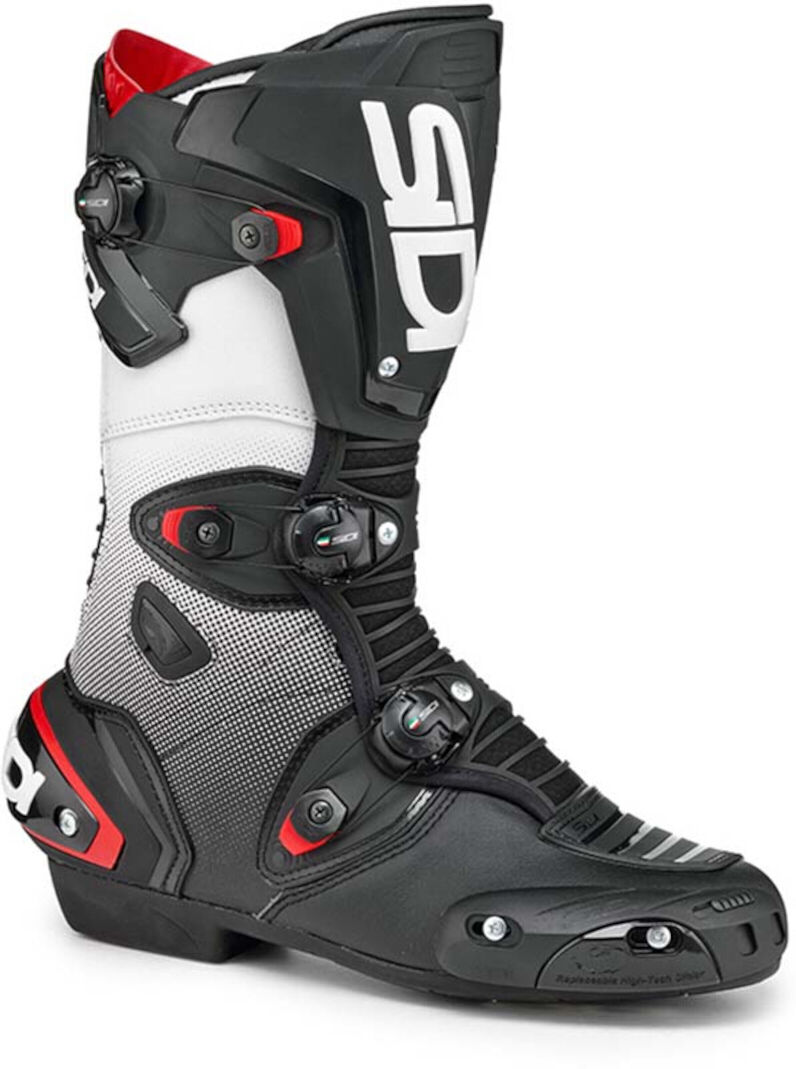 Sidi Mag-1 Botas de moto - Negro Blanco (46)