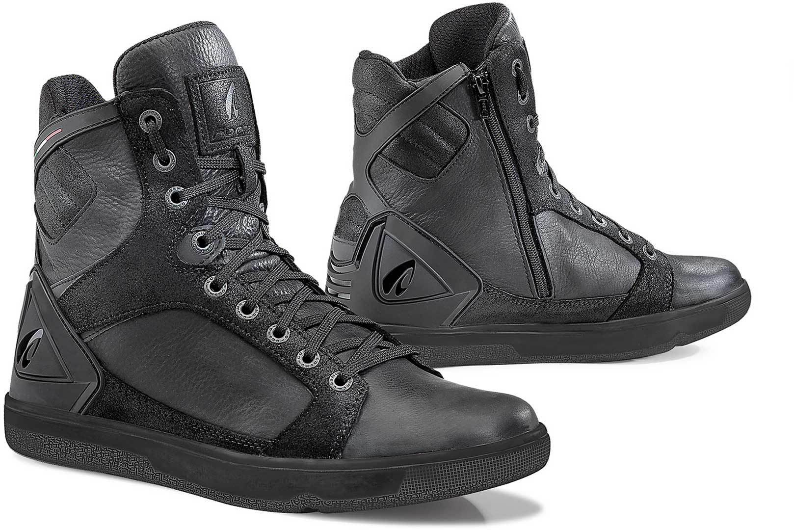 Forma Hyper Zapatos de moto impermeables - Negro (44)