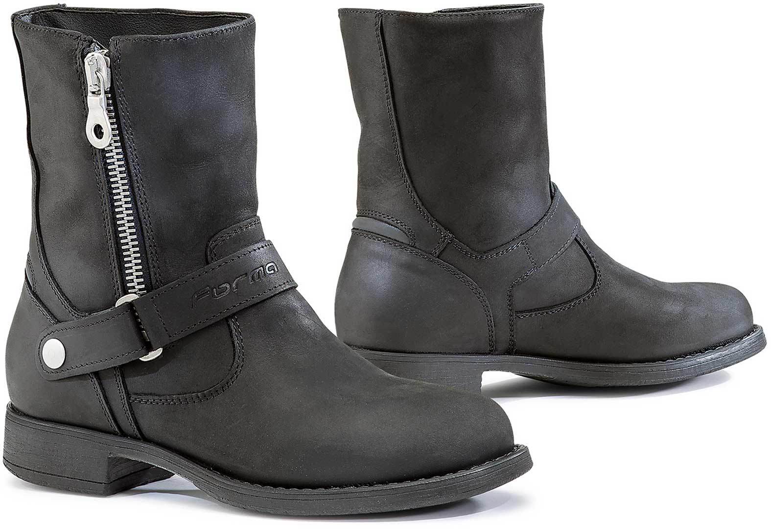 Forma Eva Botas de moto para mujer impermeables secas - Negro (39)