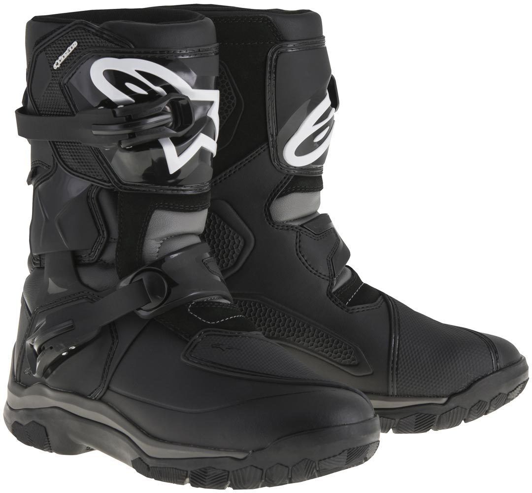 Alpinestars Belize Drystar Botas moto impermeable - Negro Blanco (42)