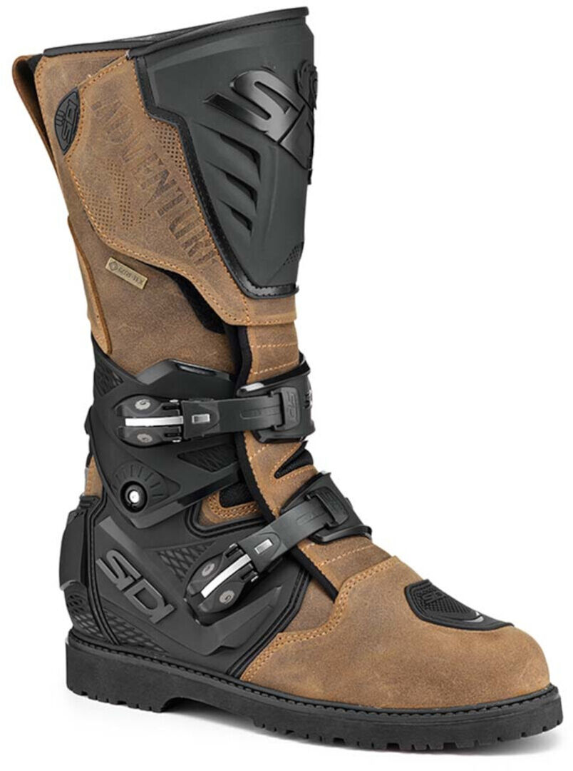 Sidi Adventure 2 Gore-Tex Botas de moto - Negro Marrón (42)