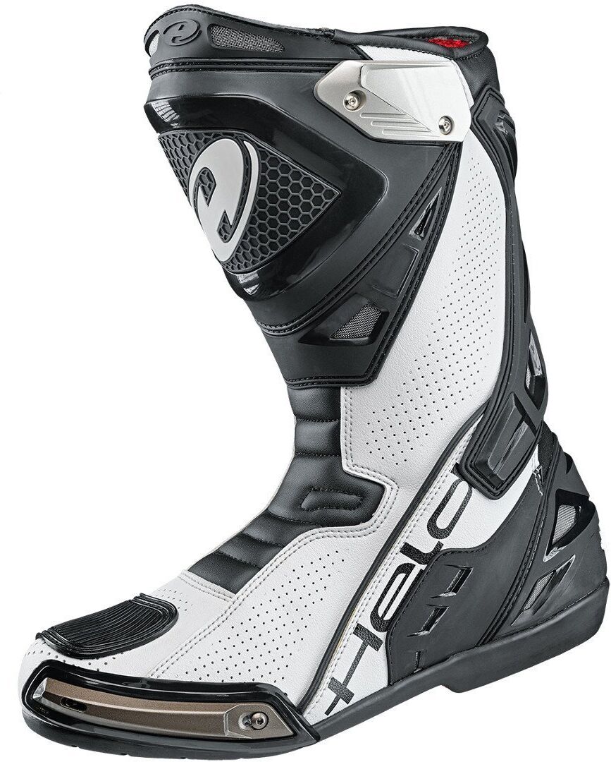 Held Epco II Botas de moto - Negro Blanco (42)