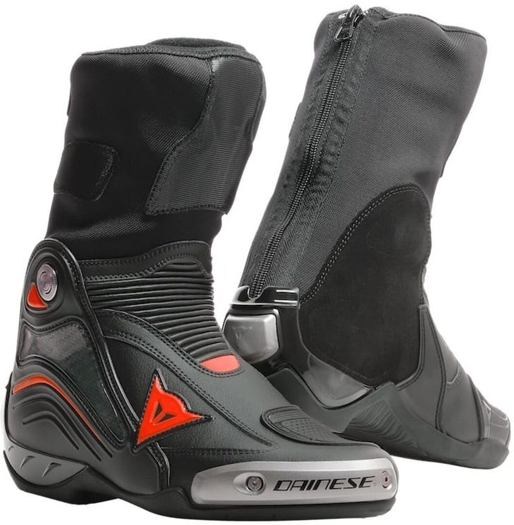 Dainese Axial D1 Botas de moto - Negro Rojo (43)