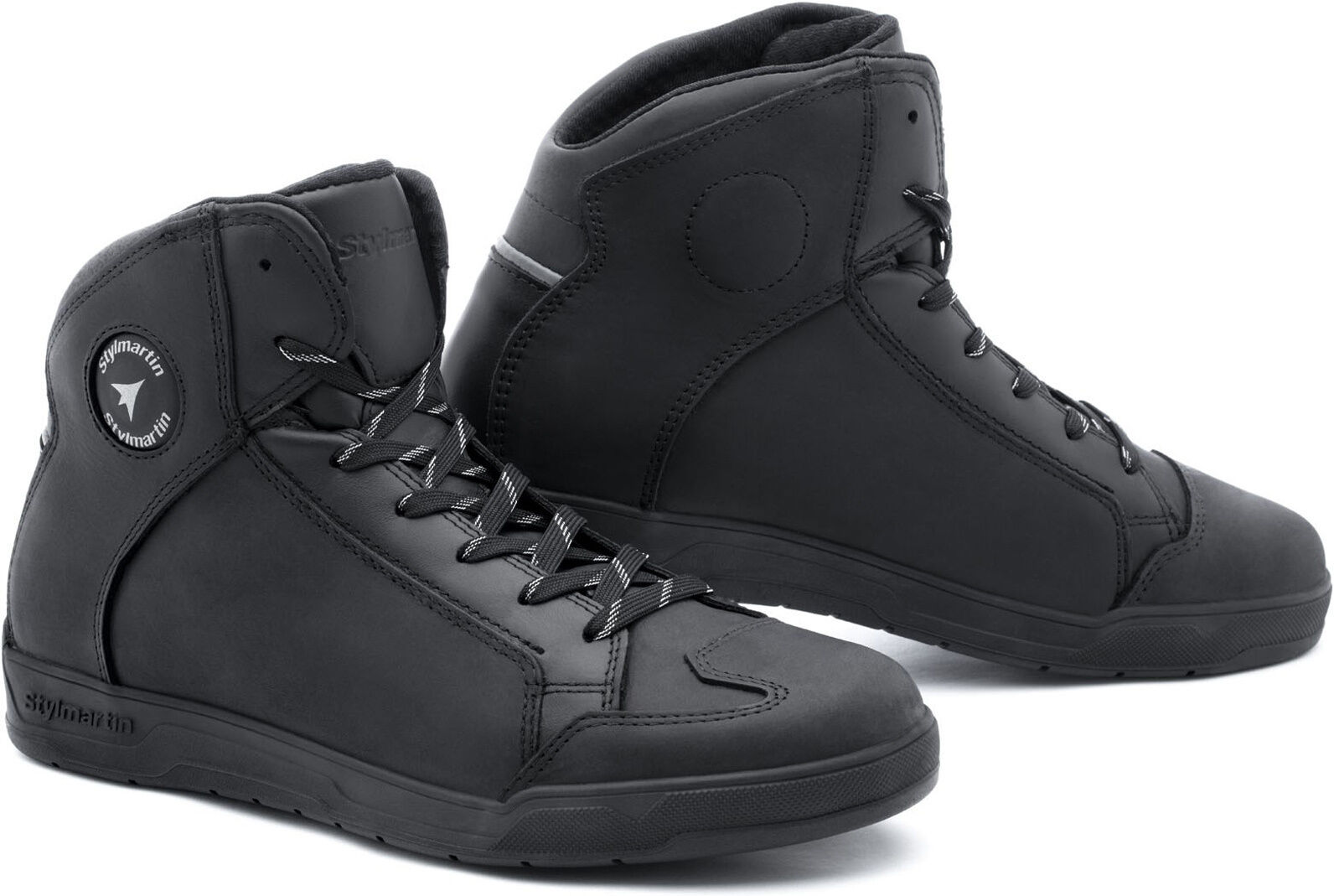 Stylmartin Matt Zapatos de motocicleta impermeables - Negro (42)