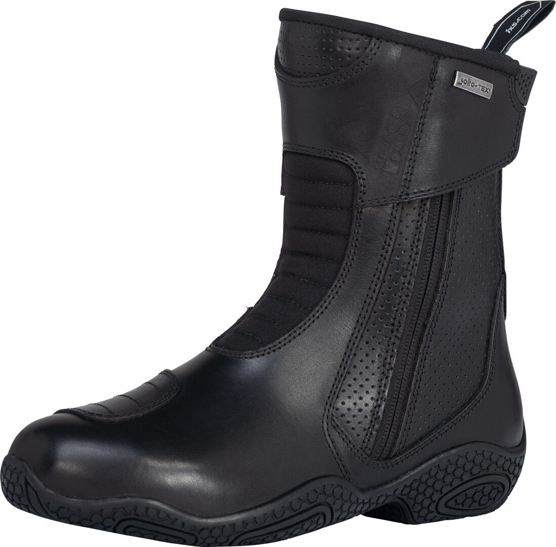 IXS Comfort-Short-ST botas de moto impermeables para damas - Negro (42)