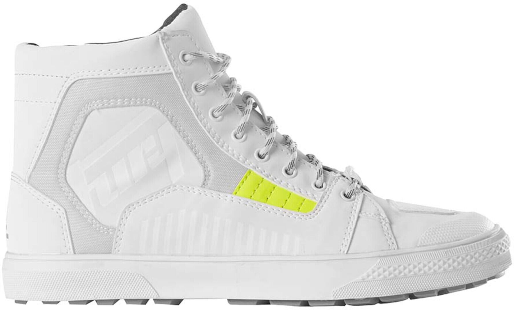 Furygan Sacramento D3O Zapatos de moto - Gris Blanco Amarillo (40)