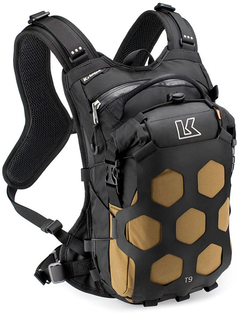 Kriega Trail 9 Mochila de motocicleta - Beige (un tamaño)